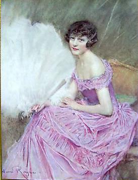 unknow artist Henri Royer Jeune fille